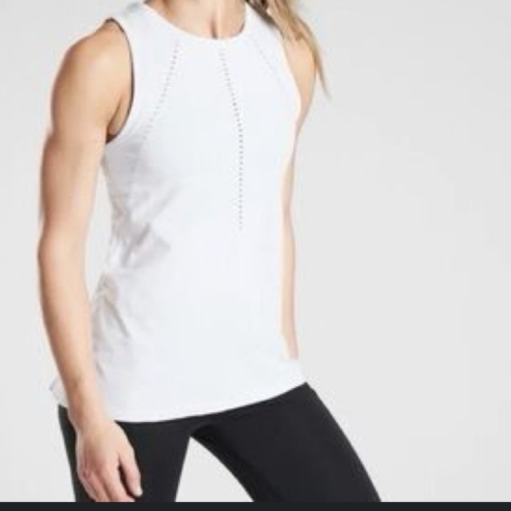 Athleta White Tank Top